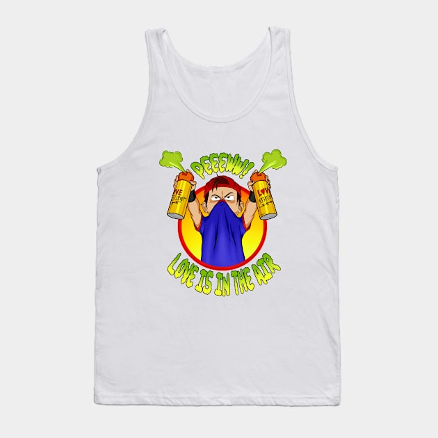 Love Repellent Tank Top by sk8rDan